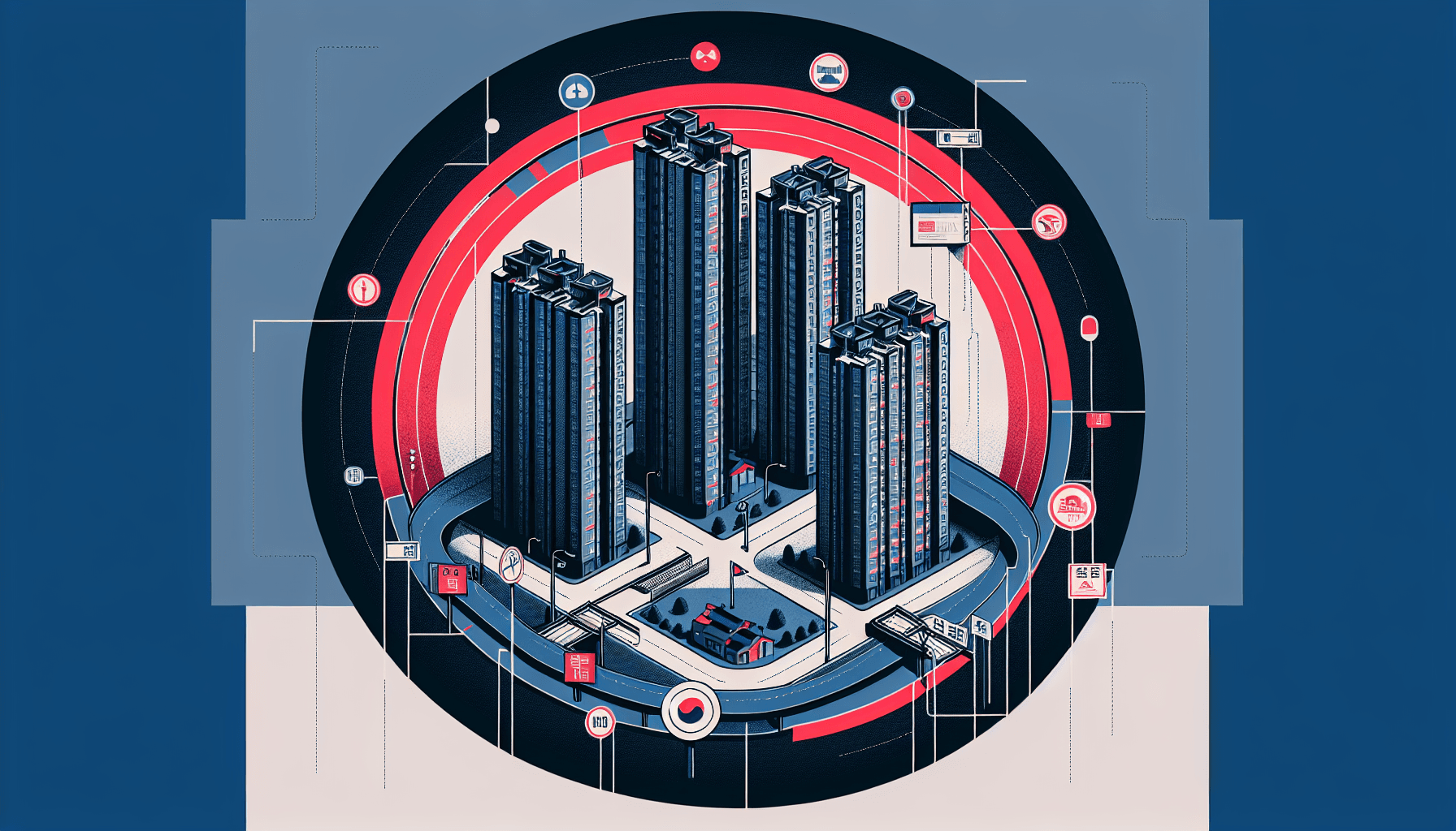 다주택자 대출 규제 현황 일러스트